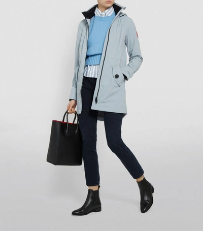 Canada Goose Avery Water Resistant Hooded Softshell Jacket In Grey