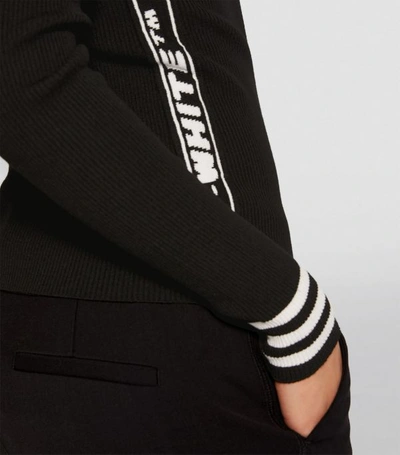 Shop Off-white Knitted Industrial Sweater