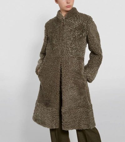 Shop Chloé Shearling Coat