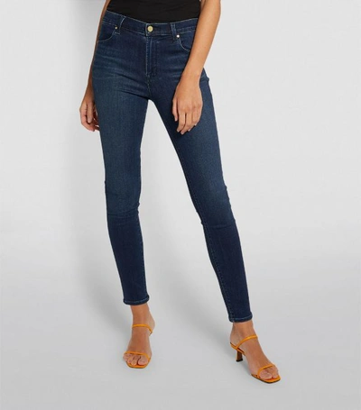 Shop J Brand High-rise Maria Skinny Jeans