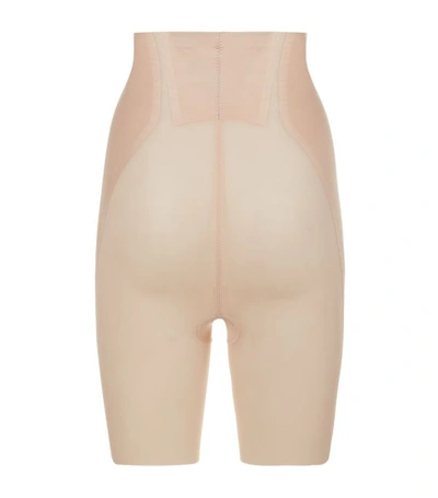 Shop Spanx Haute Contour Nouveau High-waisted Shorts