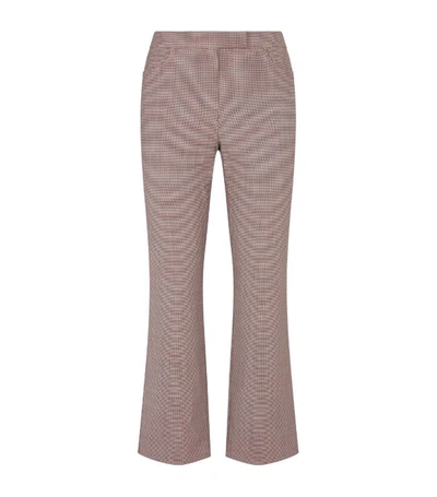 Shop Theory Check Straight-leg Trousers