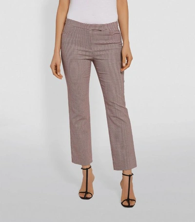 Shop Theory Check Straight-leg Trousers