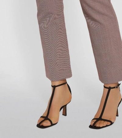 Shop Theory Check Straight-leg Trousers