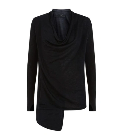 Shop Allsaints Drina Ribbed Cardigan