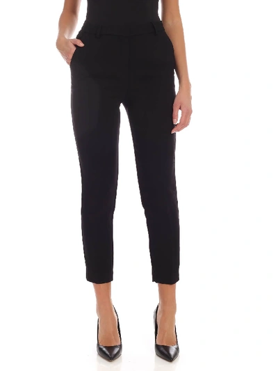 Shop Pinko Bella 6 Trousers In Black