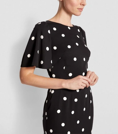 Shop Dolce & Gabbana Silk Polka-dot Dress