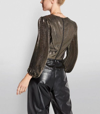 Shop Alice And Olivia Ranee Cropped Blouse