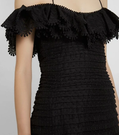 Shop Zimmermann Super Eight Off-the-shoulder Dress