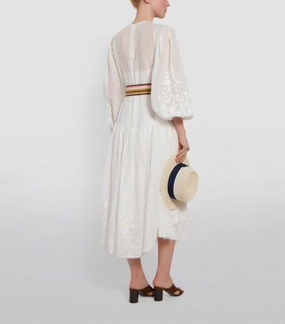 Shop Zimmermann Zinnia Appliqué Dress