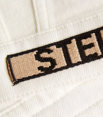 Shop Stella Mccartney Logo Denim Jacket