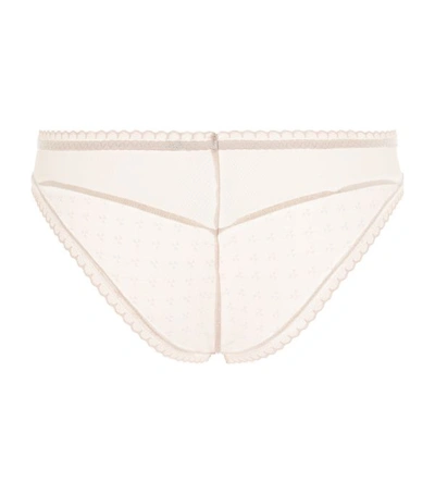 Shop Chantelle Courcelles Sheer Embroidered Briefs