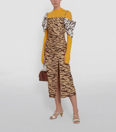 Shop Rejina Pyo Tiger-print Amelia Dress