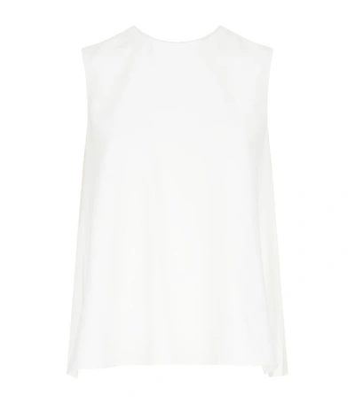 Shop Roksanda Fuji Satin-backed Top