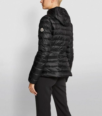 Shop Moncler Quilted Amethyst Jacket