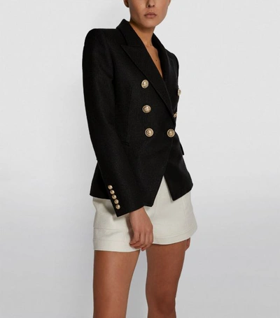 Shop Balmain Double-breasted Blazer