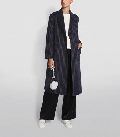Shop Claudie Pierlot Reversible Wool-rich Coat