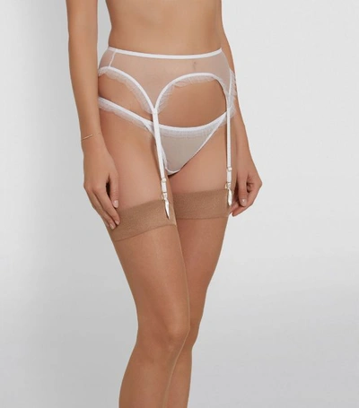 Shop Myla Ruffle Tulle Suspender Belt