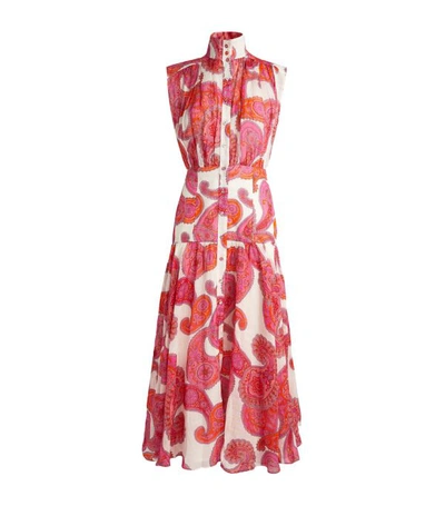 Shop Zimmermann Peggy Paisley Dress