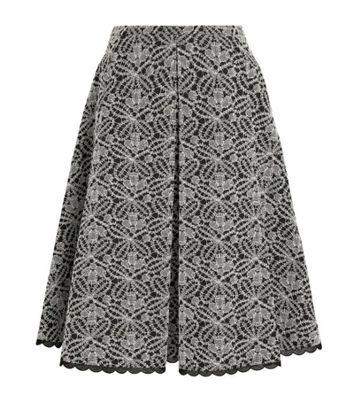 Shop Piazza Sempione Lace Embroidery Skirt