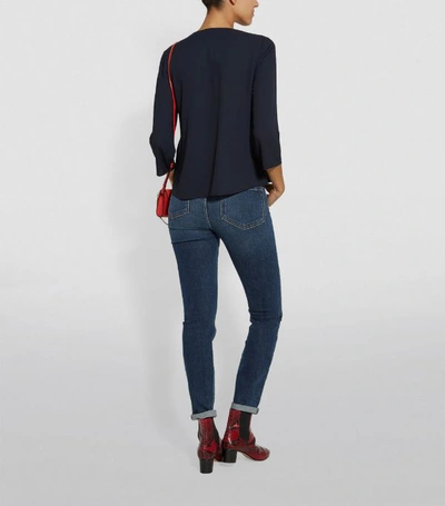 Shop Claudie Pierlot Bow Detail Blouse