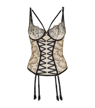 Shop Aubade Baisers Charnels Lace Basque