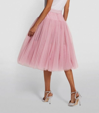 Shop Dolce & Gabbana Layered Tulle Skirt