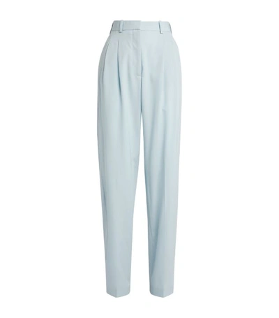 Shop Stella Mccartney Wool-blend Relaxed Trousers