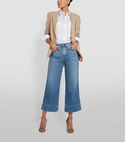 Shop Ag Jeans Etta Wide Cropped Jeans