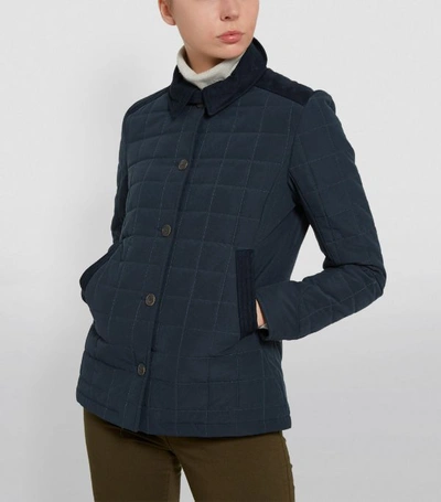 Shop Purdey Studland Quilted Jacket