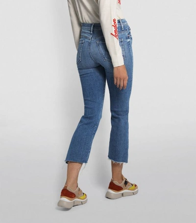 Shop Mother The Insider Cropped Step-hem Jeans