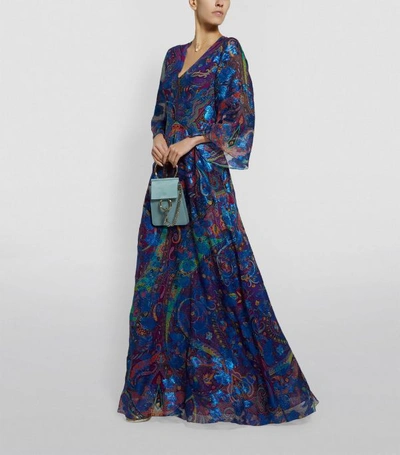 Shop Etro Paisley Maxi Dress