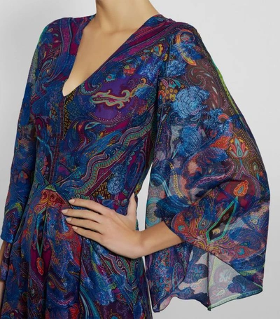 Shop Etro Paisley Maxi Dress