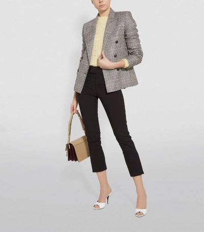 Shop Isabel Marant Check Double-breasted Blazer