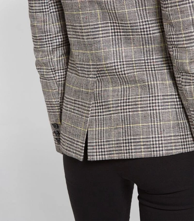 Shop Isabel Marant Check Double-breasted Blazer