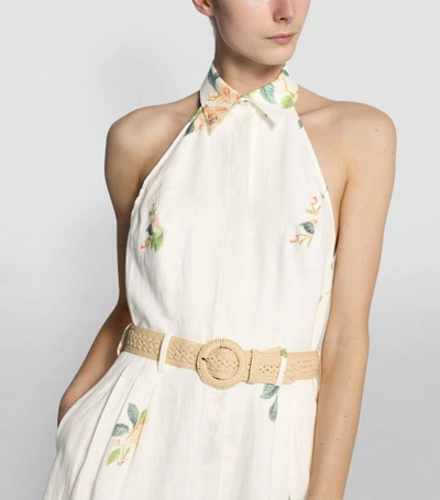 Shop Zimmermann Kirra Halterneck Dress