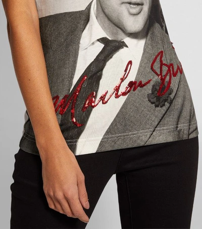Shop Dolce & Gabbana Marlon Brando T-shirt