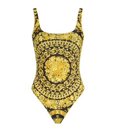 Shop Versace Hibiscus Swimsuit