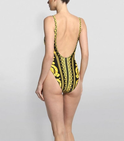 Shop Versace Hibiscus Swimsuit