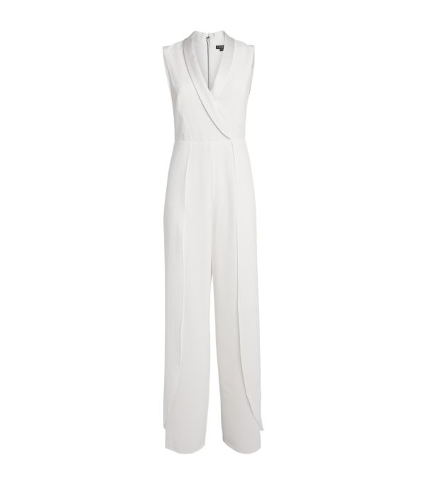 bebe white jumpsuit