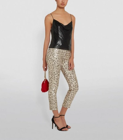 Shop Alice And Olivia Harmon Chainmail Cami Top