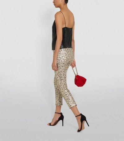 Shop Alice And Olivia Harmon Chainmail Cami Top