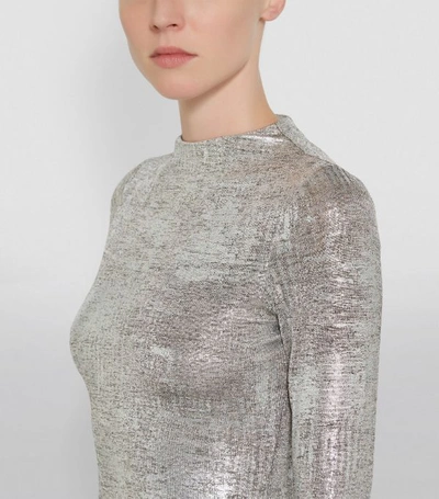 Shop Alice And Olivia Delora Metallic Dress