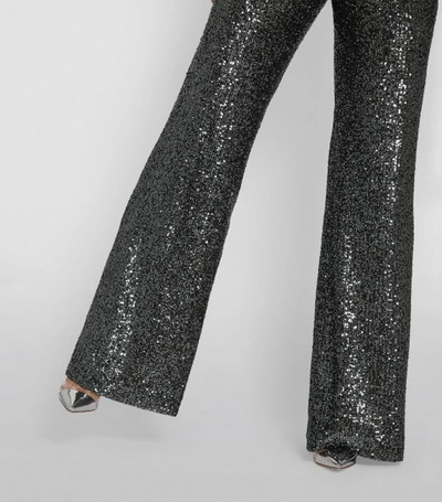 Shop Alice And Olivia Dylan Sequin Trousers
