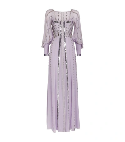 Shop Temperley London Queenie Silk Gown