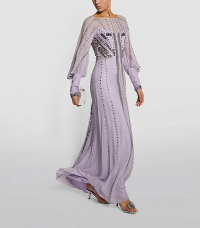 Shop Temperley London Queenie Silk Gown