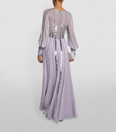 Shop Temperley London Queenie Silk Gown