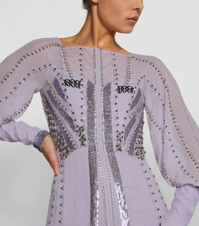 Shop Temperley London Queenie Silk Gown