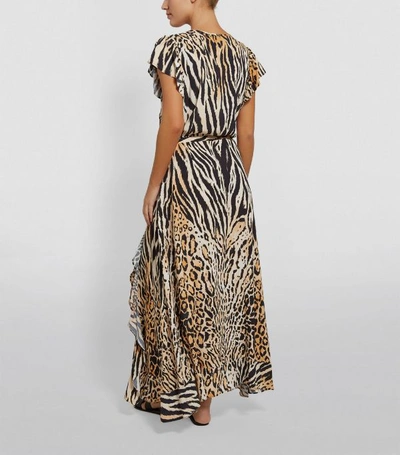 Shop Melissa Odabash Brianna Cheetah Print Wrap Dress