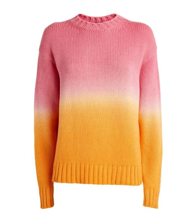 Shop Alanui Wave Life Wool-cashmere Sweater
